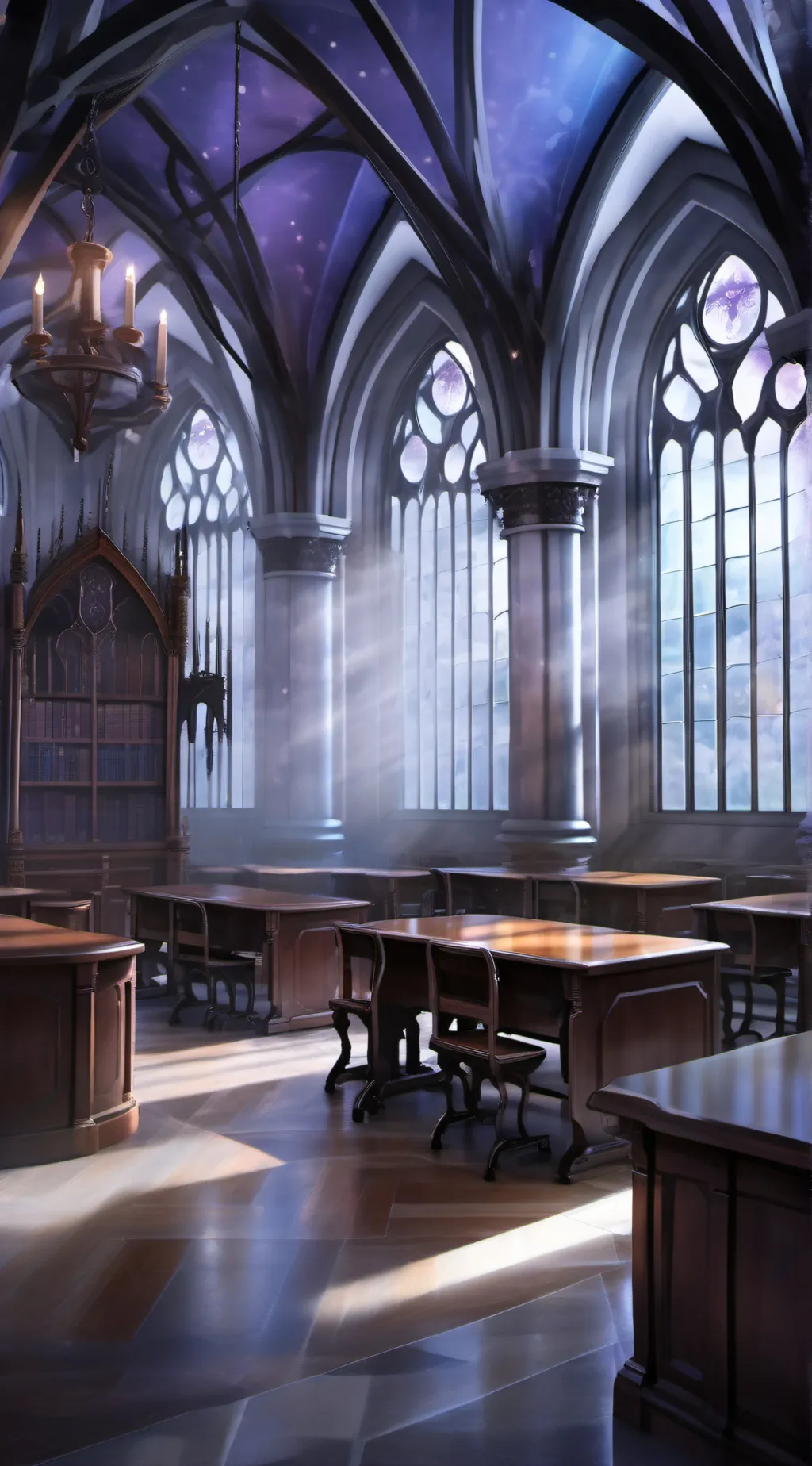 ai character: School Of Realms background