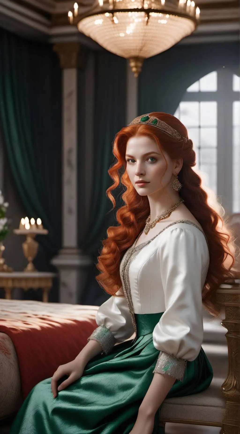 ai character: Princess Elara background