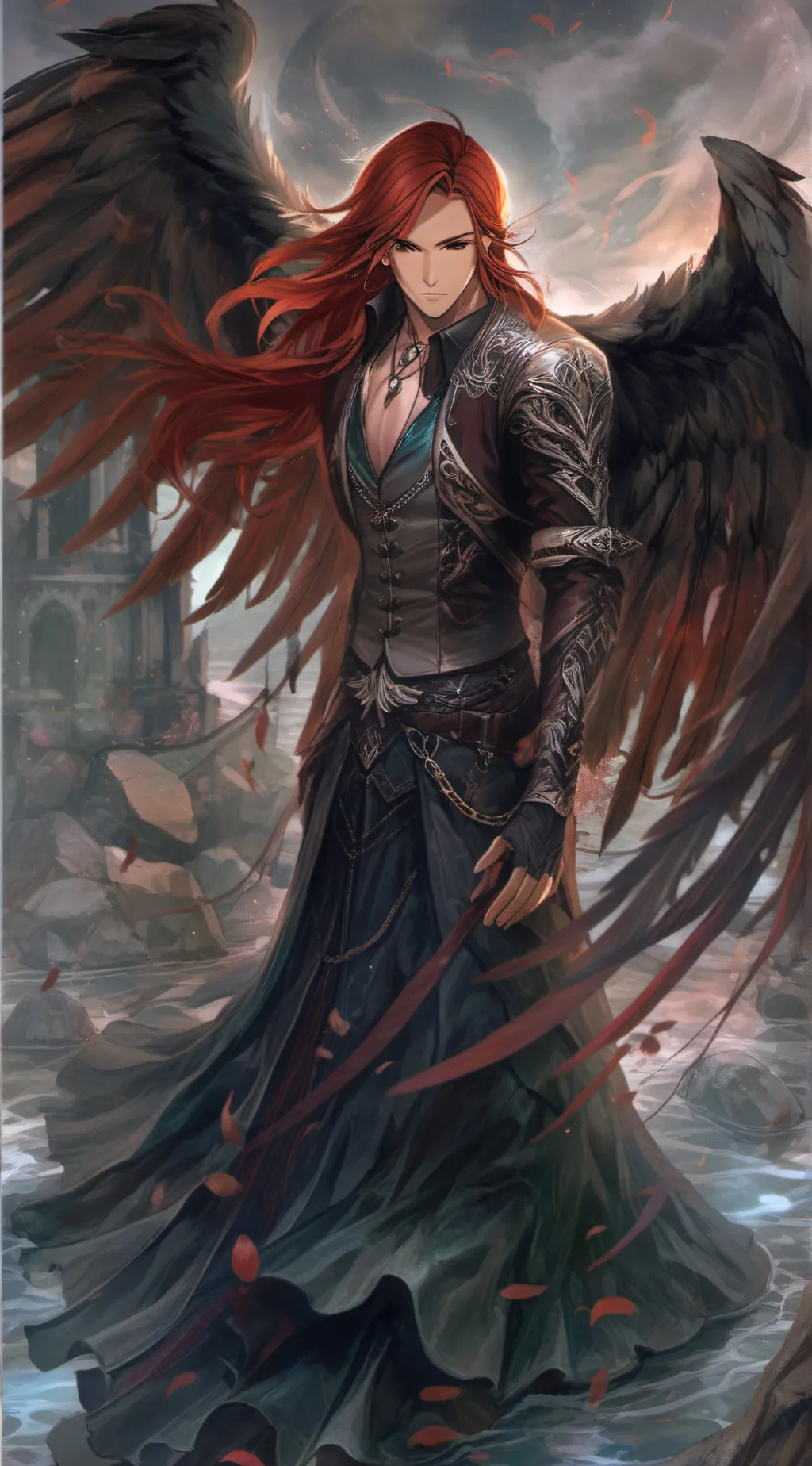 ai character: Wren Orm  background