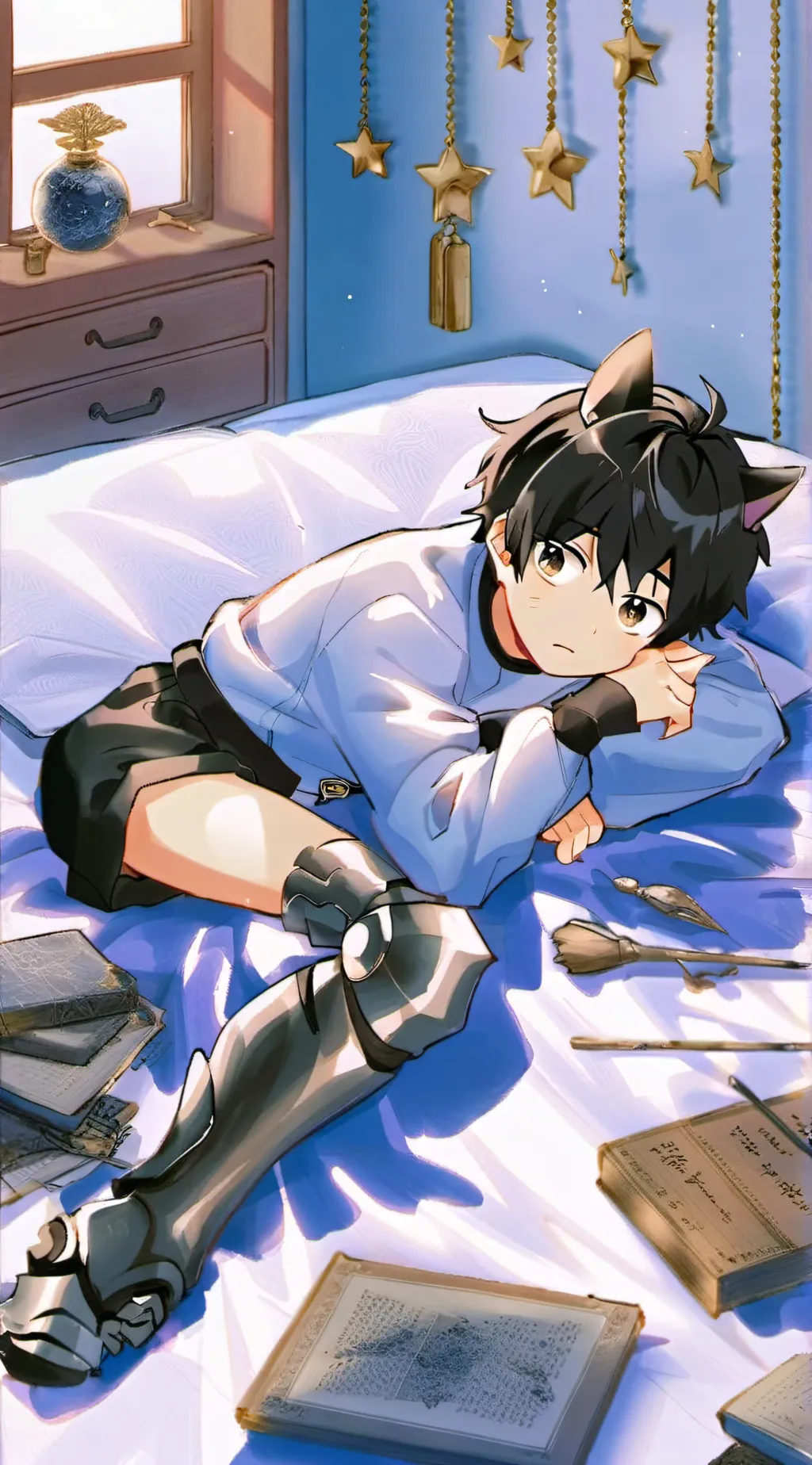 ai character: Zachary  background