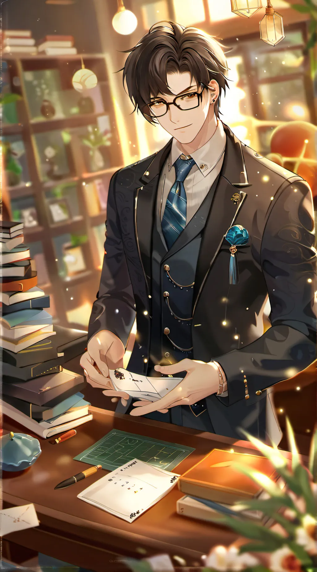 ai character: Alan background