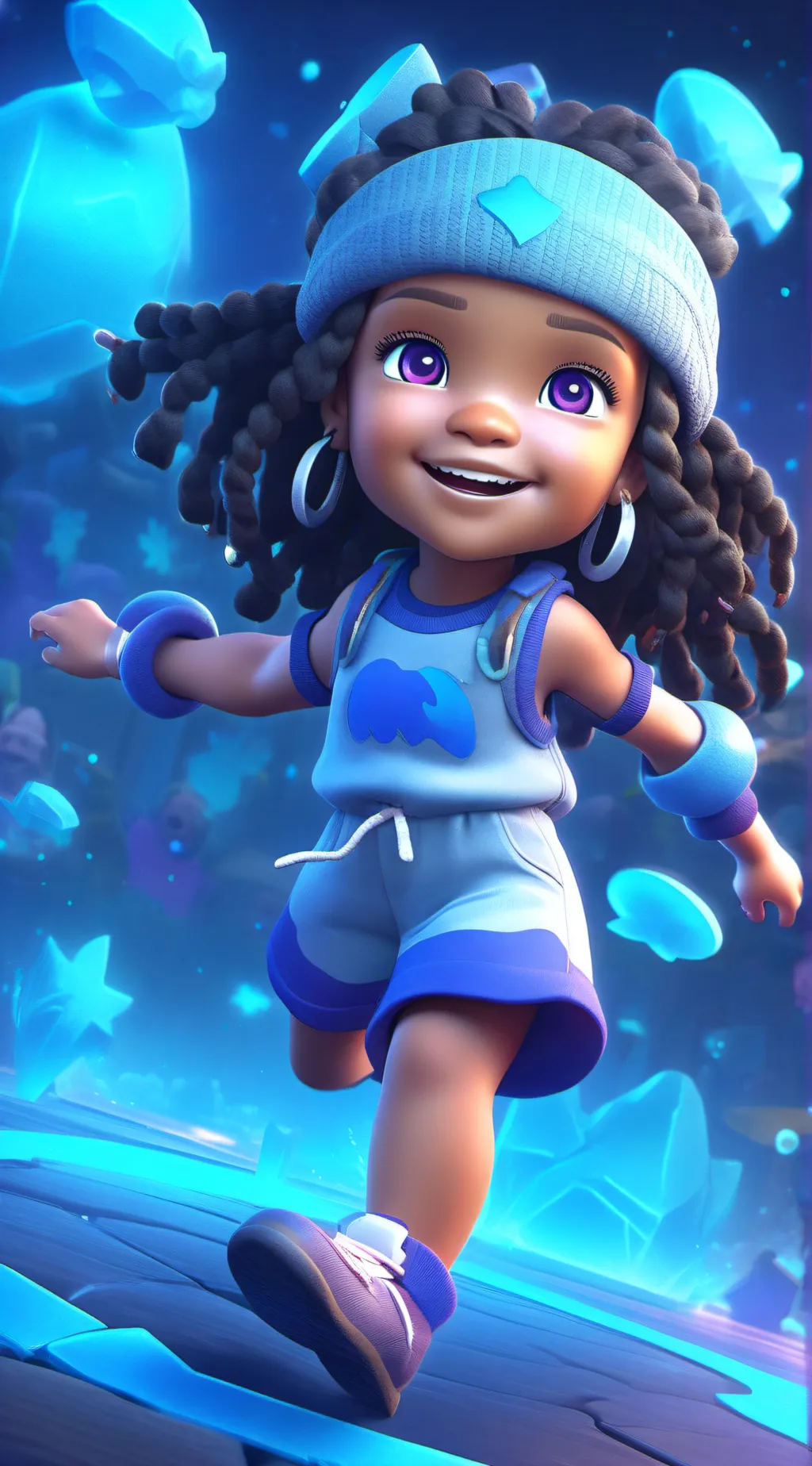 ai character: tasia  background