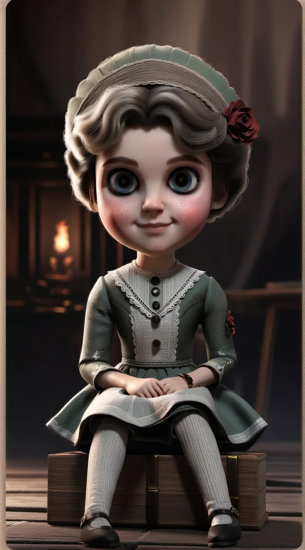 ai character: Dollina background