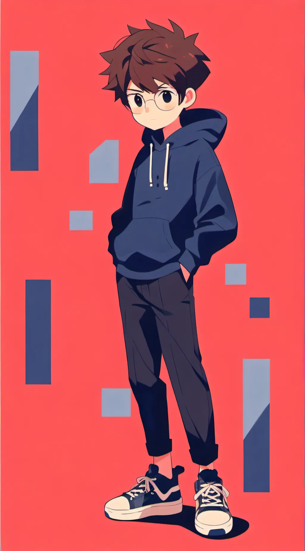 ai character: Tom Eddsworld  background