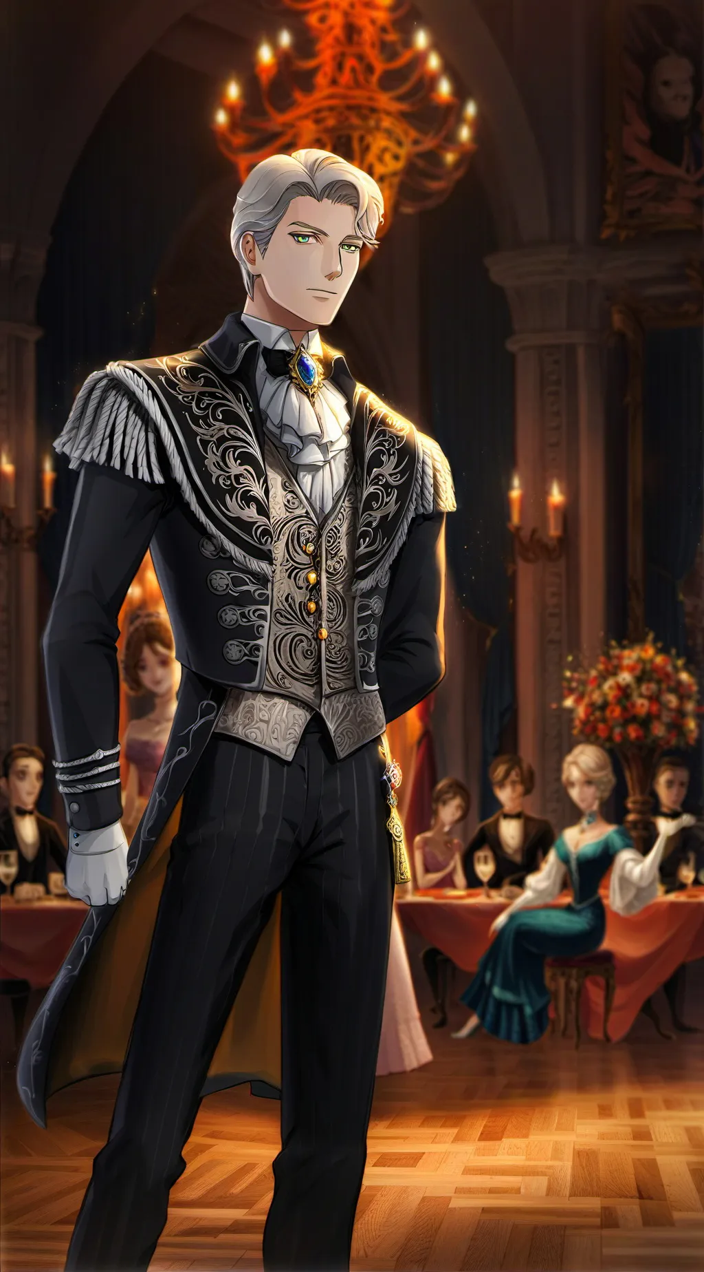 ai character: archduke Blaze  background