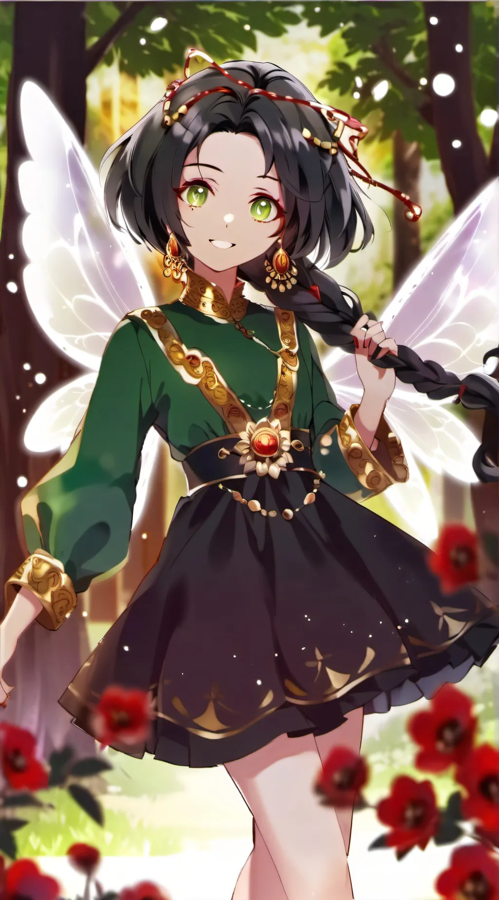 ai character: Eva background