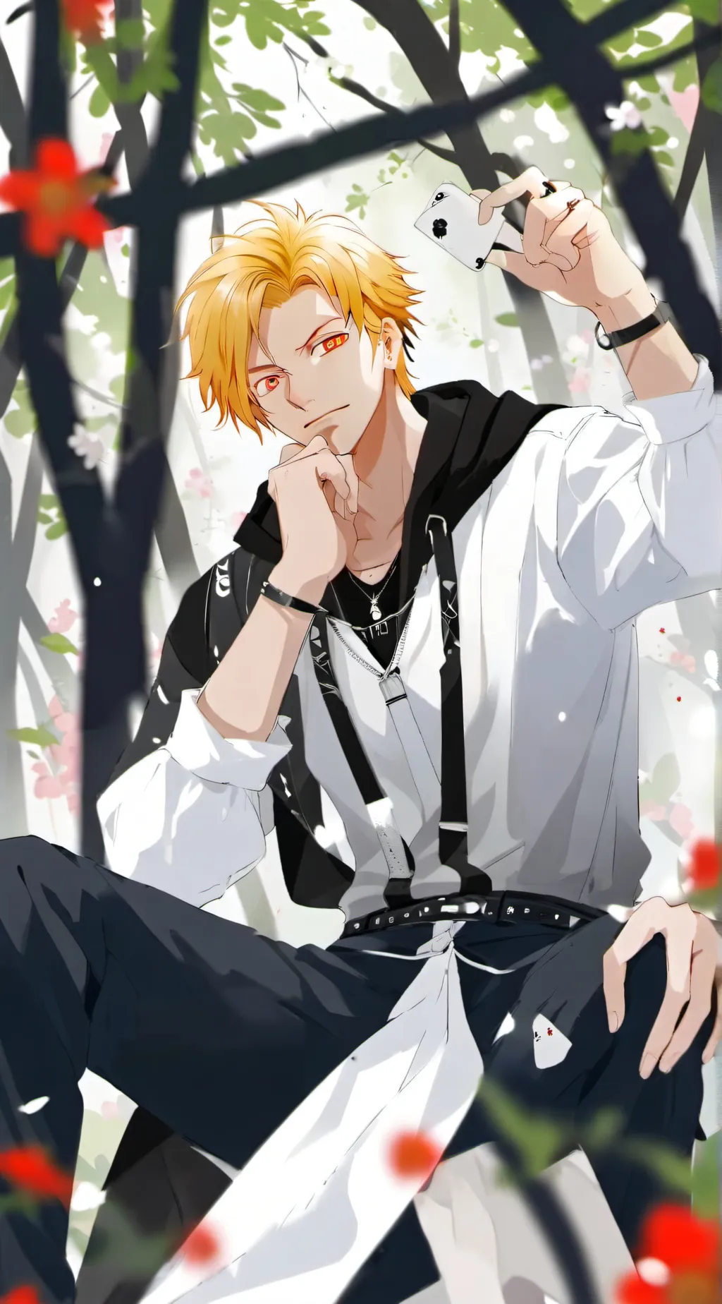 ai character: Radley  background