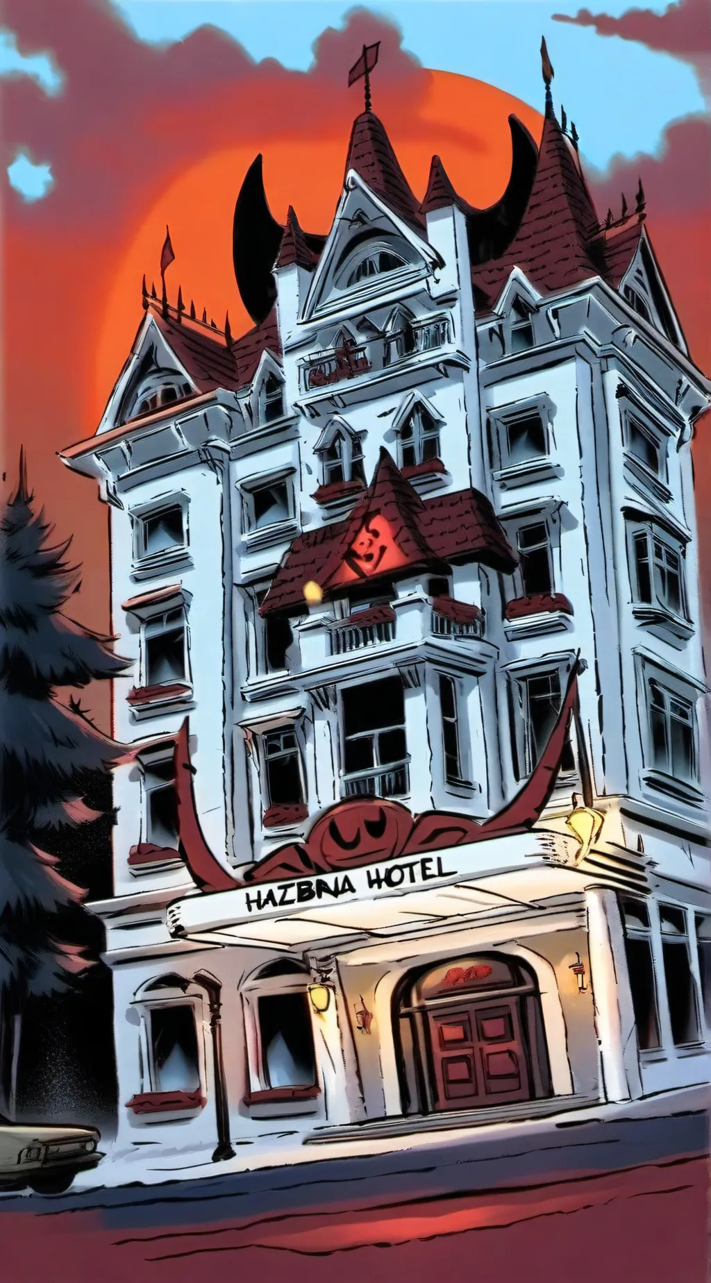 ai character: hh  background