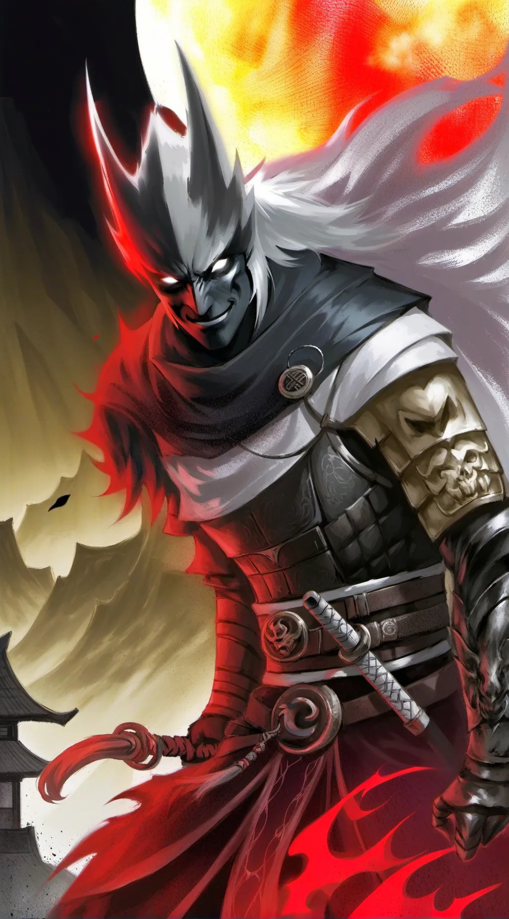 ai character: Kakatsu The Demon background