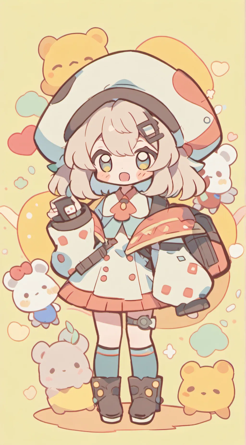 ai character: Baby background