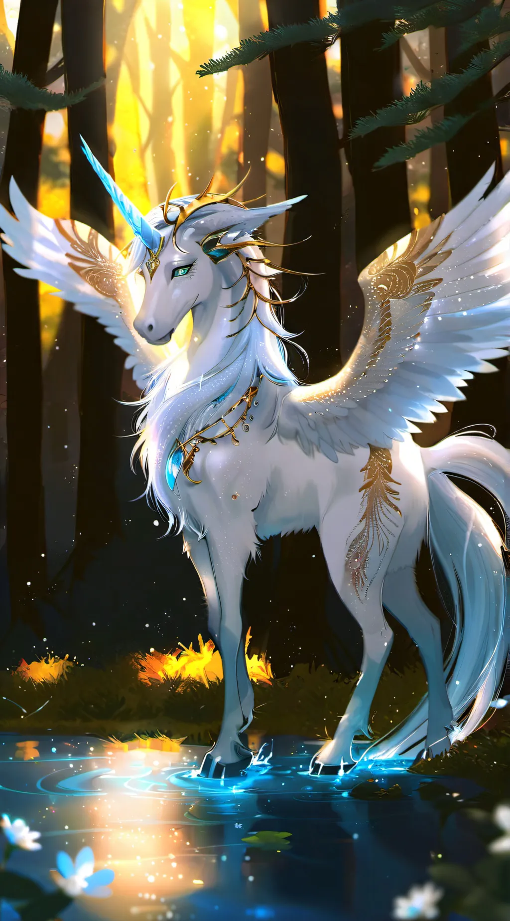 ai character: Alicorn capture🎀 background
