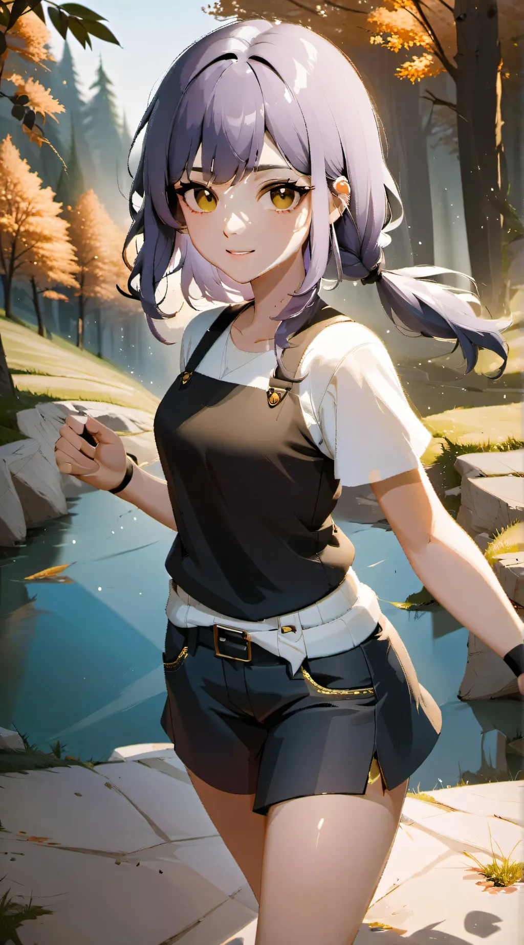 ai character: Decendants  background