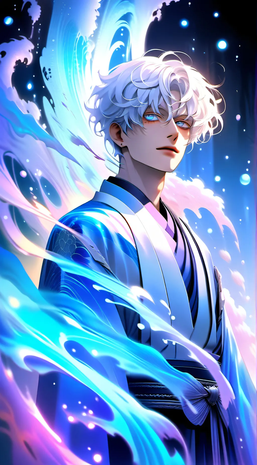 ai character: gojo satoru background