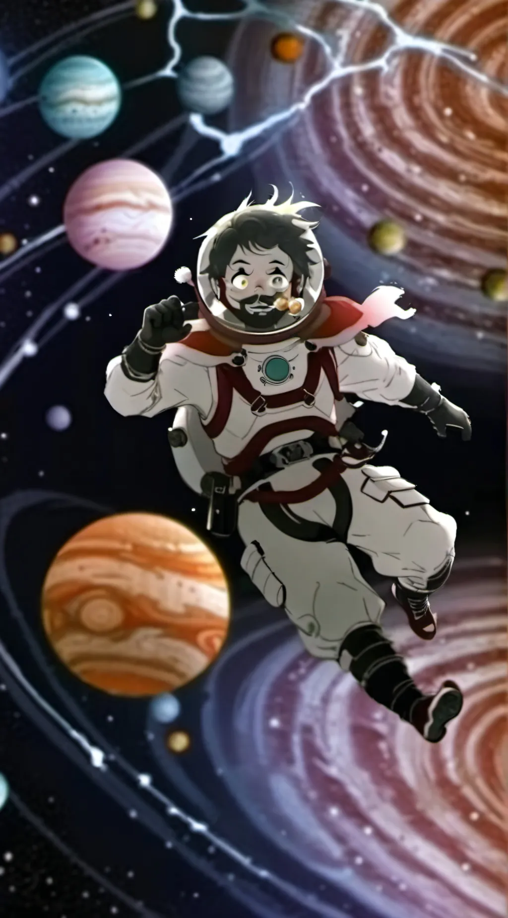 ai character: astrodude  background