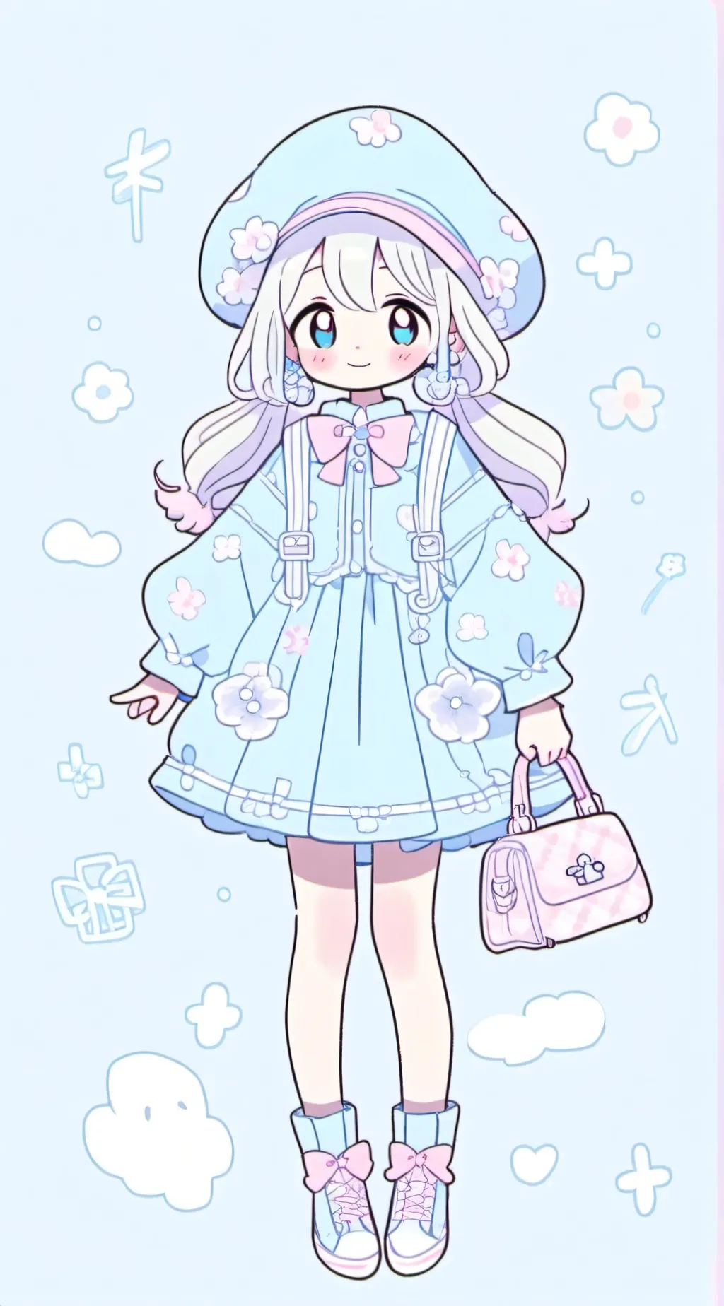 ai character: emma background