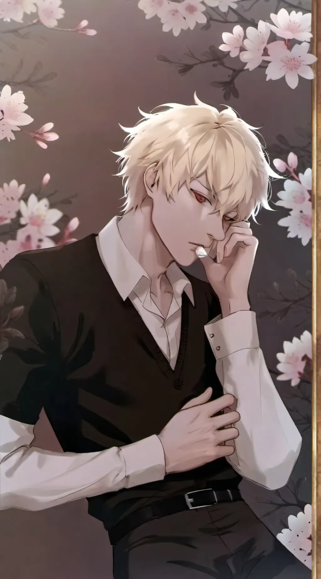 ai character: Katsuki Bakugo background