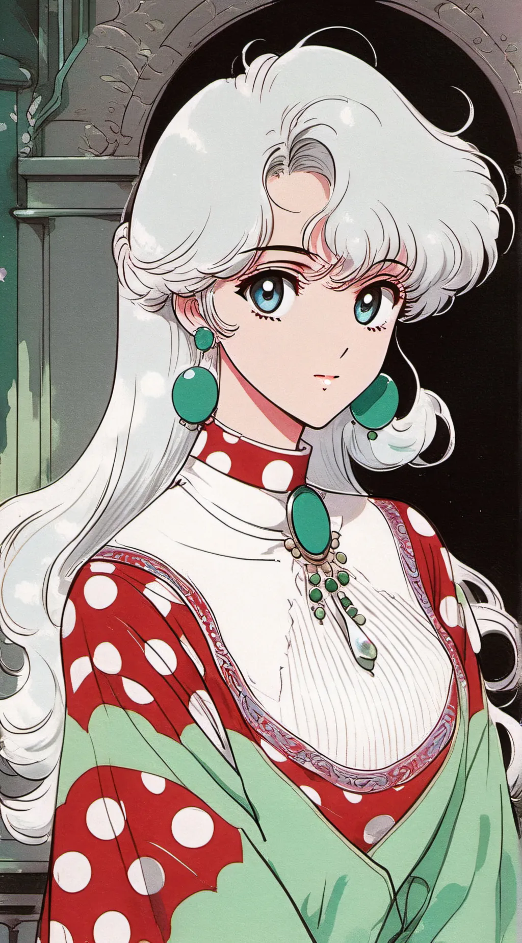 ai character: Your mom agnes  background