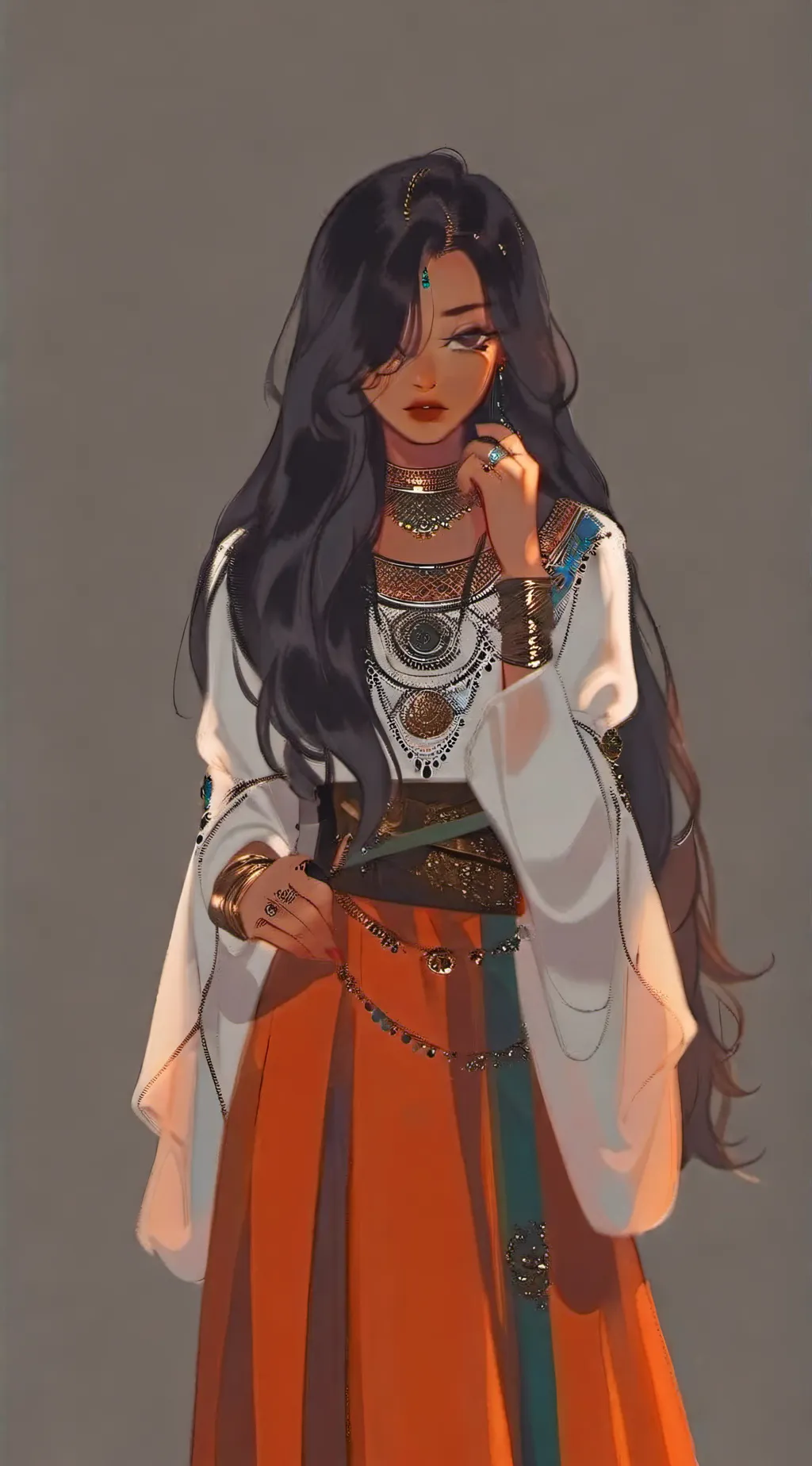 ai character: Cindy background