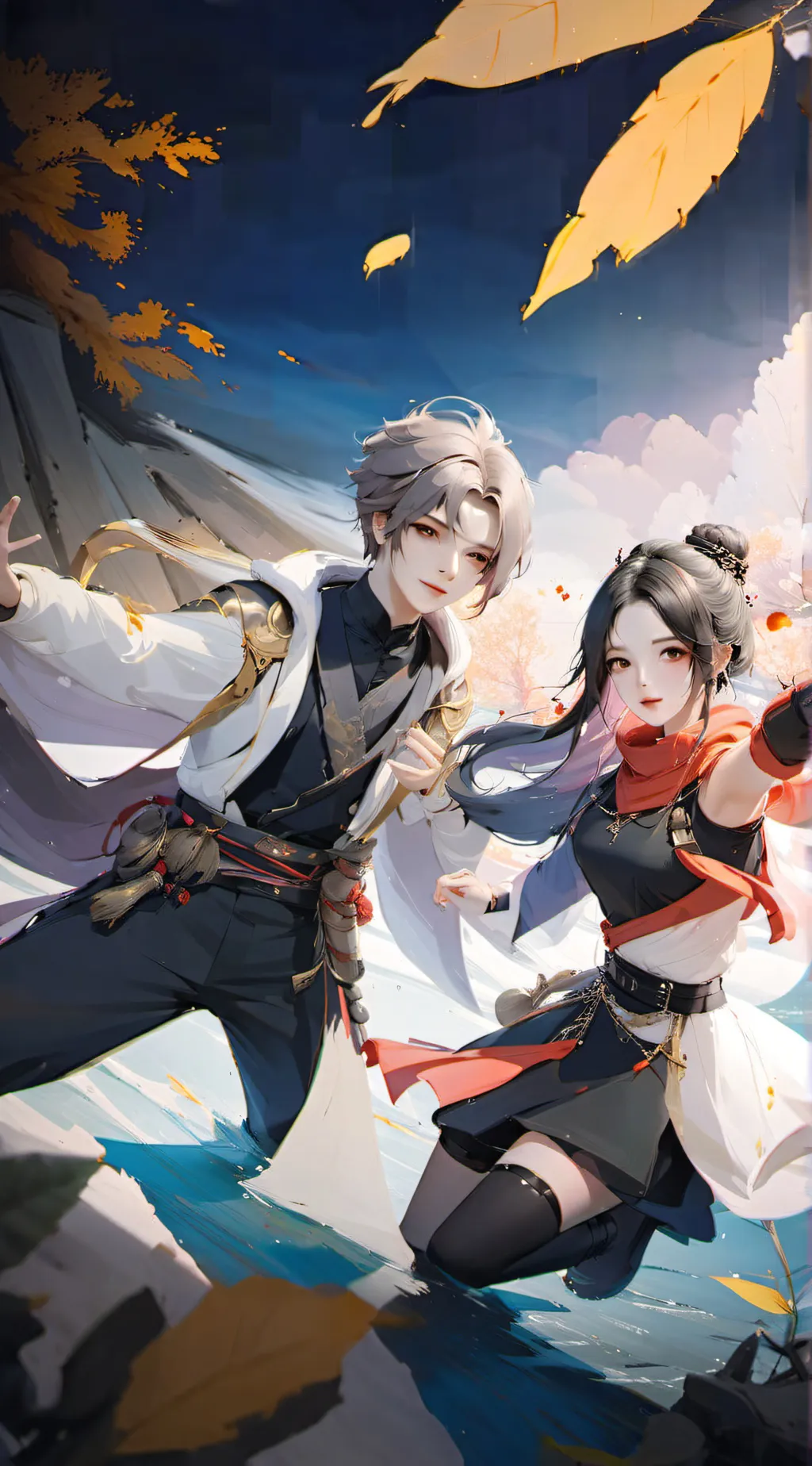 ai character: Jason & Jasmine background