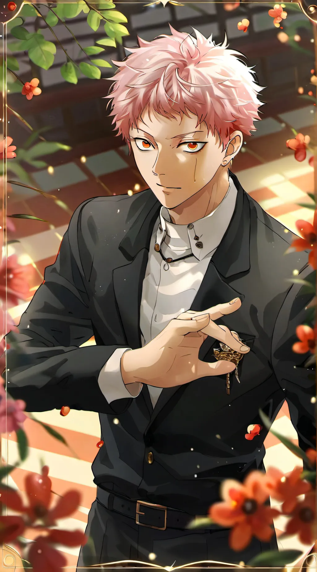 ai character: Jujutsu Kaisen  background