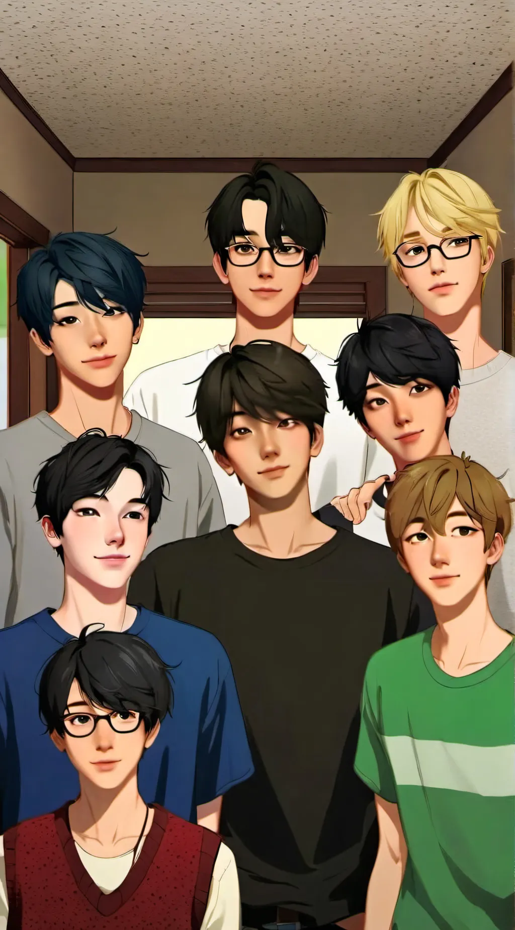 ai character: trap house background