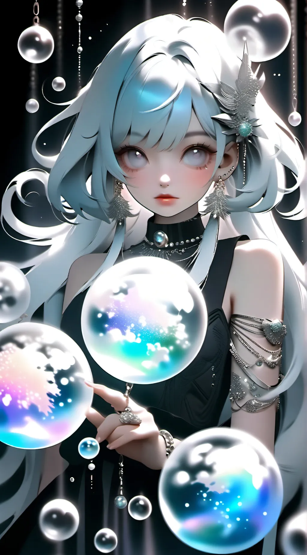 ai character: MHA sad.  background