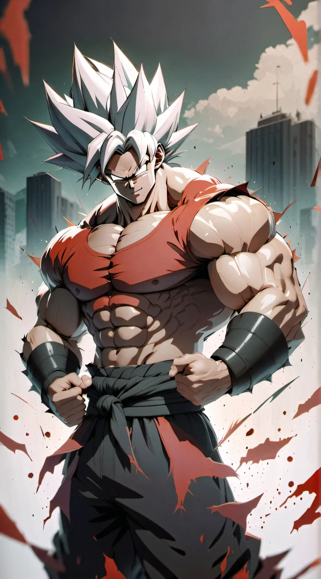 ai character: Saiyan Warrior  background