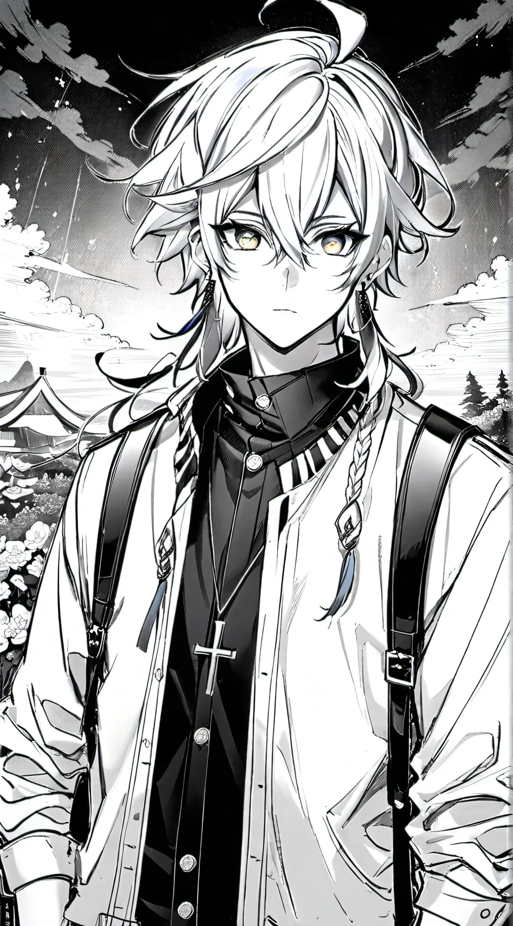 ai character: Blake  background