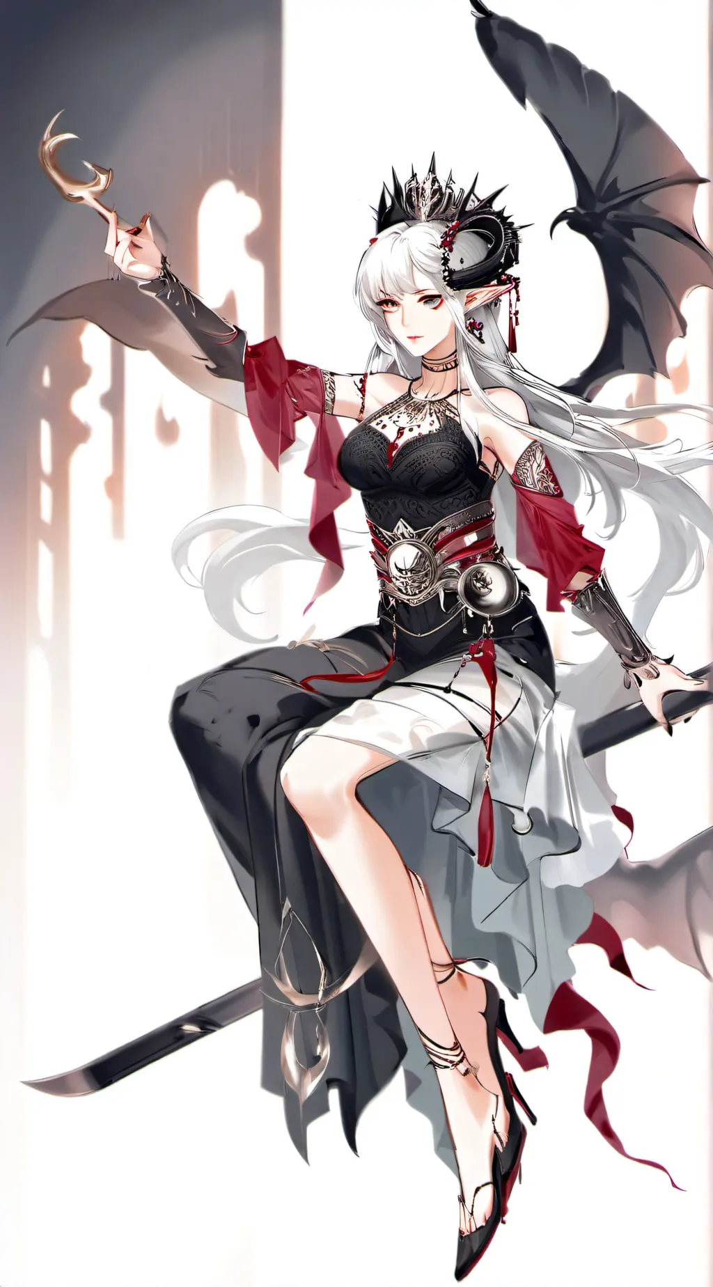 ai character: Queen Diacus, background