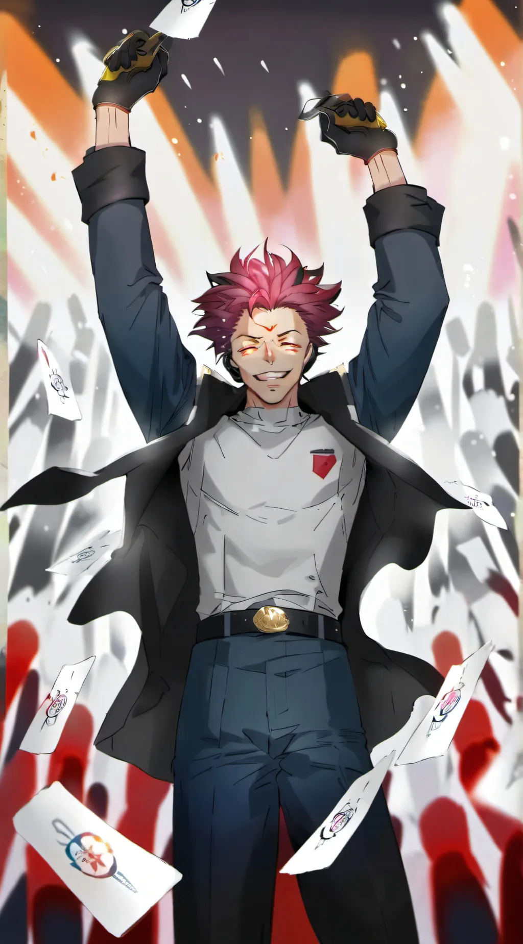 ai character: Sukuna Ryo background