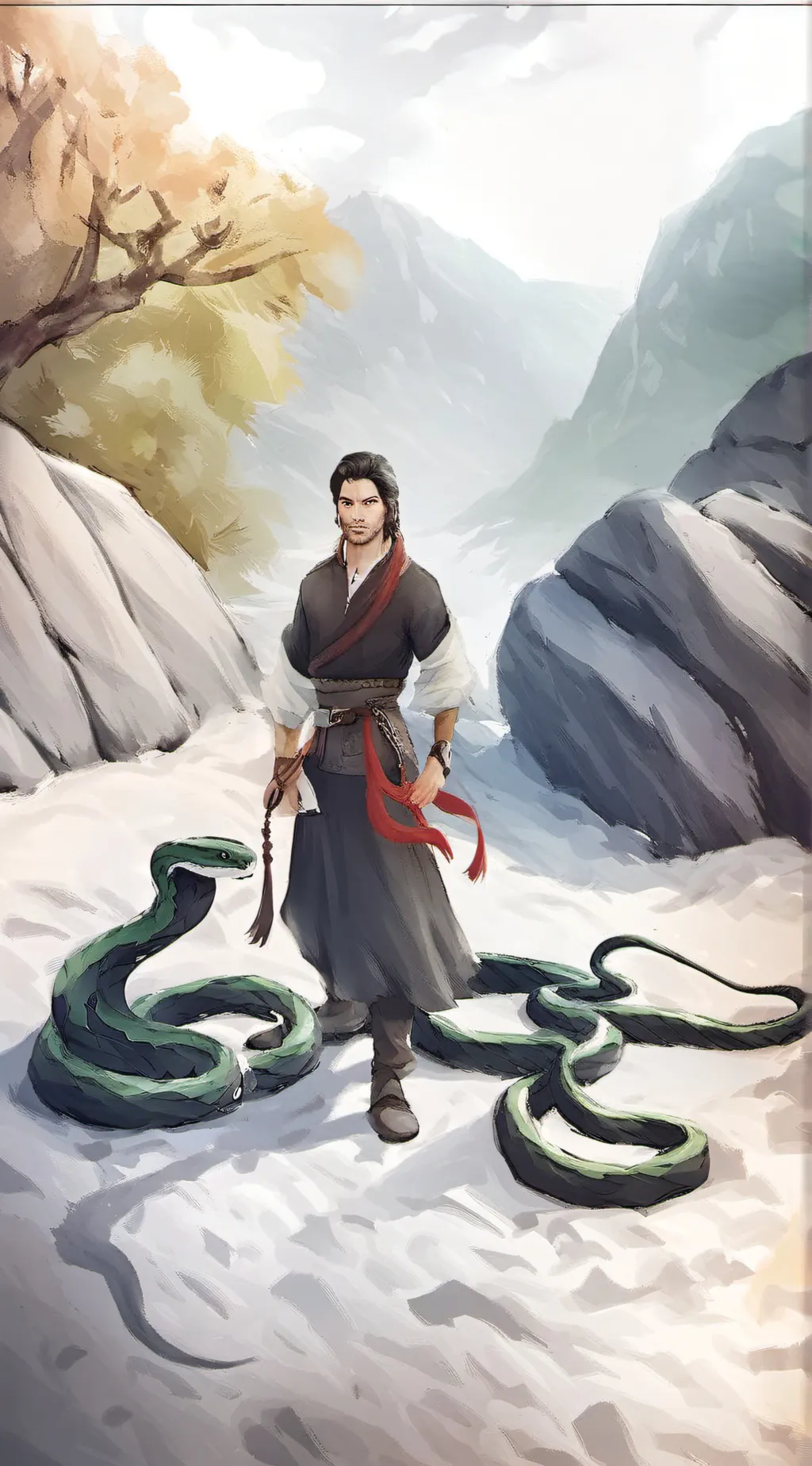 ai character: cobra kai(S6) background