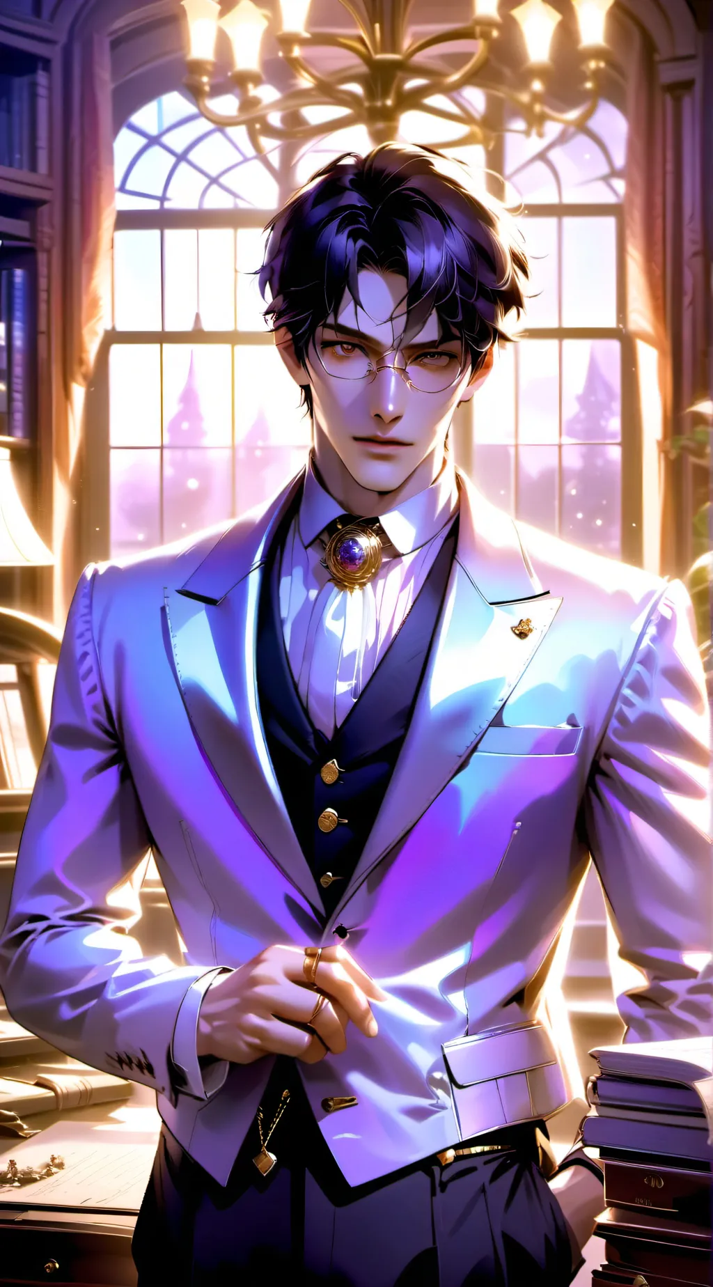 ai character: Zane  background