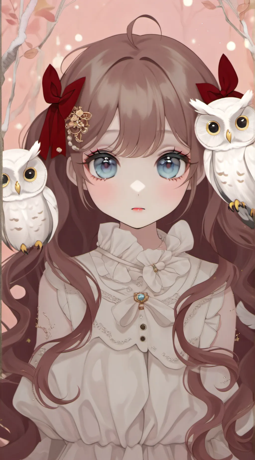 ai character: queen octavia  background