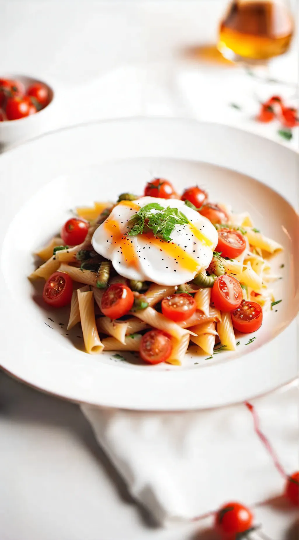 ai character: Food background