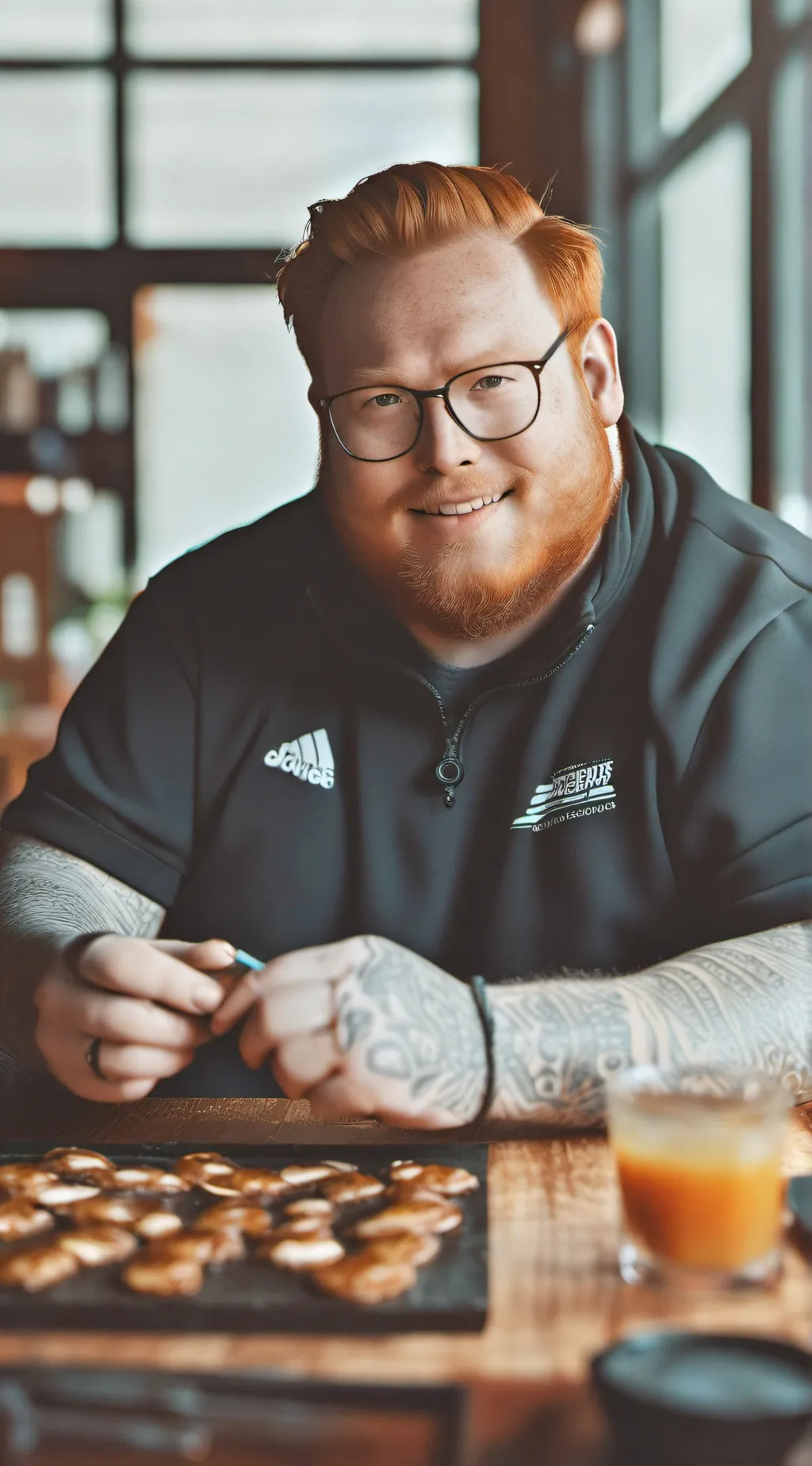 ai character: Caseoh background