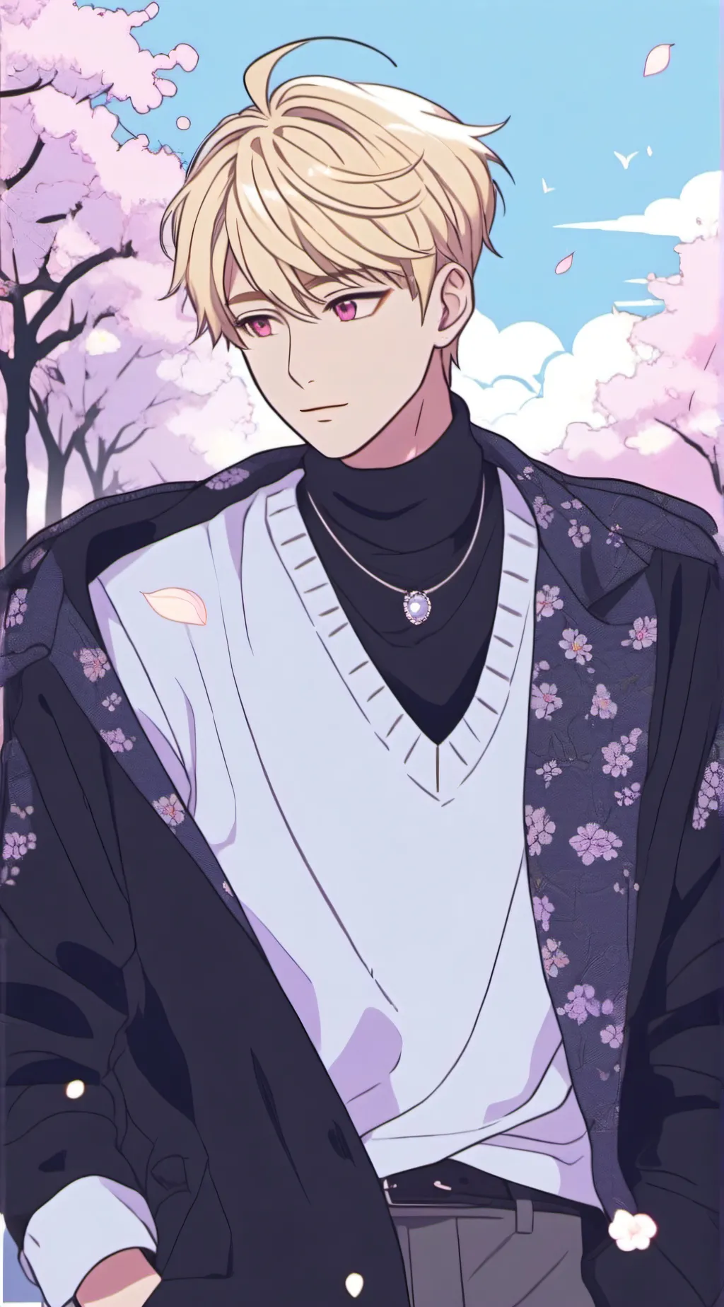 ai character: Kayden  background