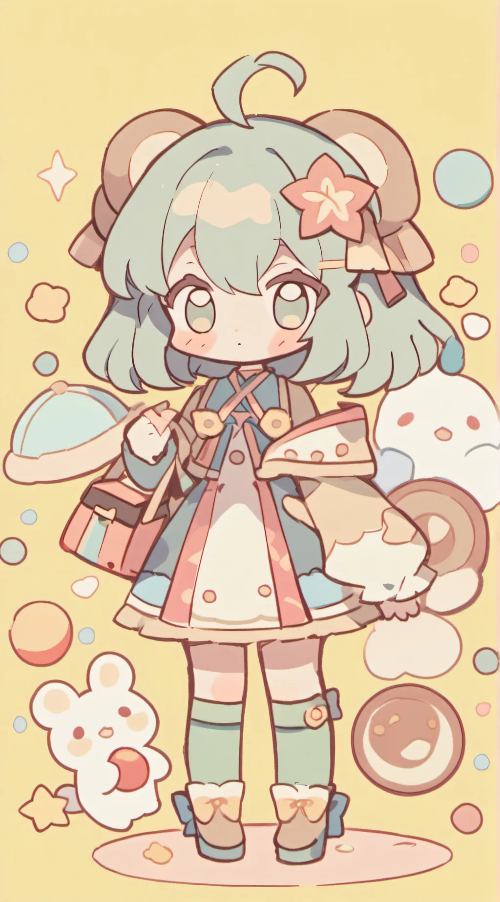 ai character: jealous Alastor  background