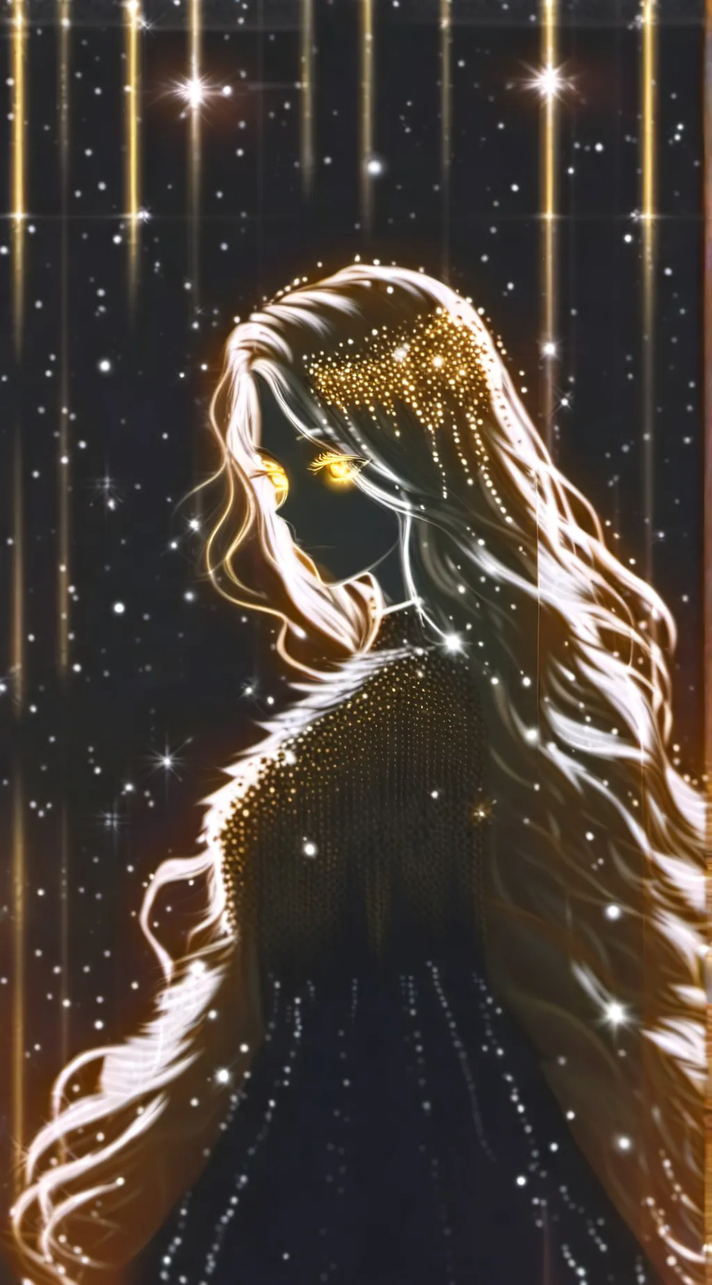 ai character: Aurora background