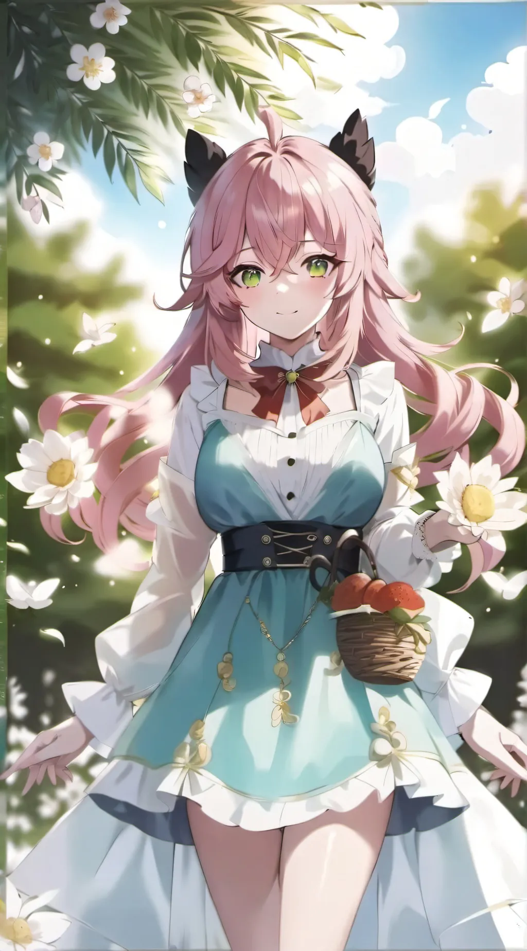 ai character: Lilly background