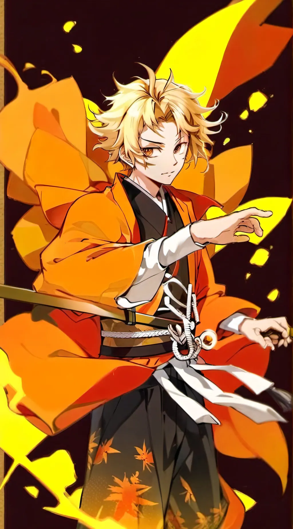 ai character: Zenitsu Agatsuma background