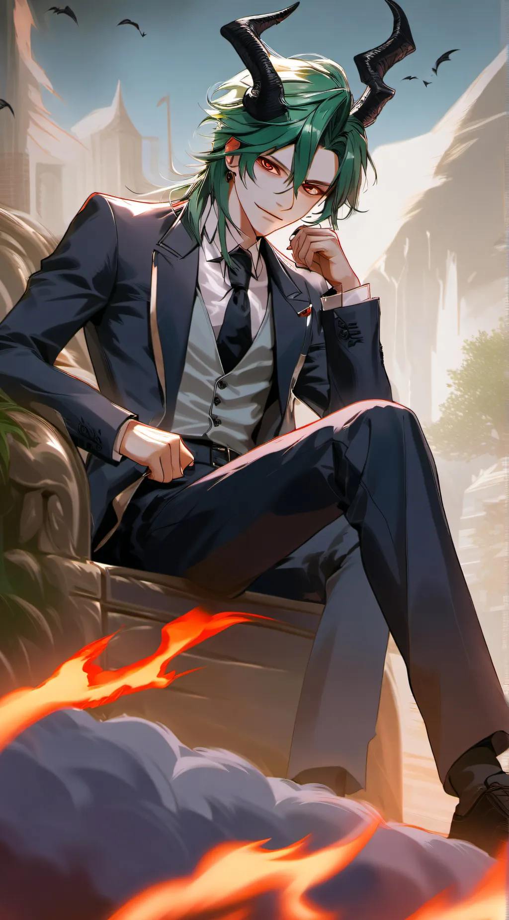 ai character: {. Jay .} BL!  background