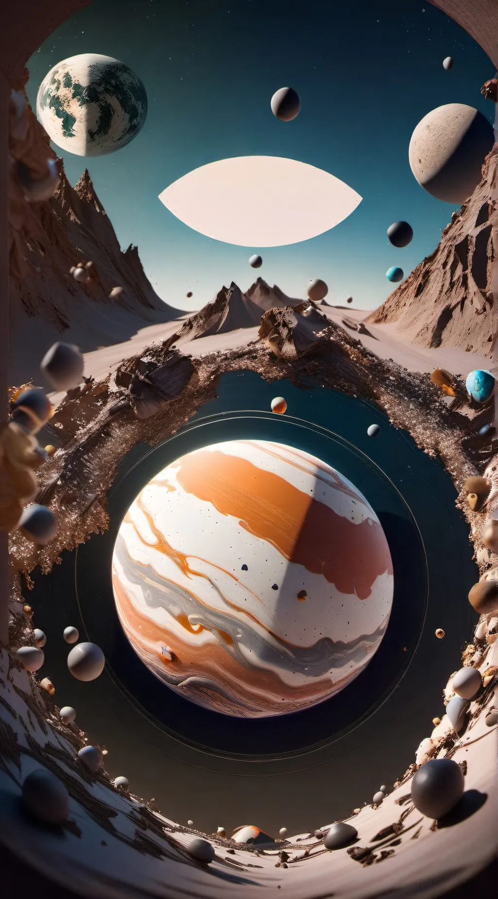 ai character: The dwarf planets background