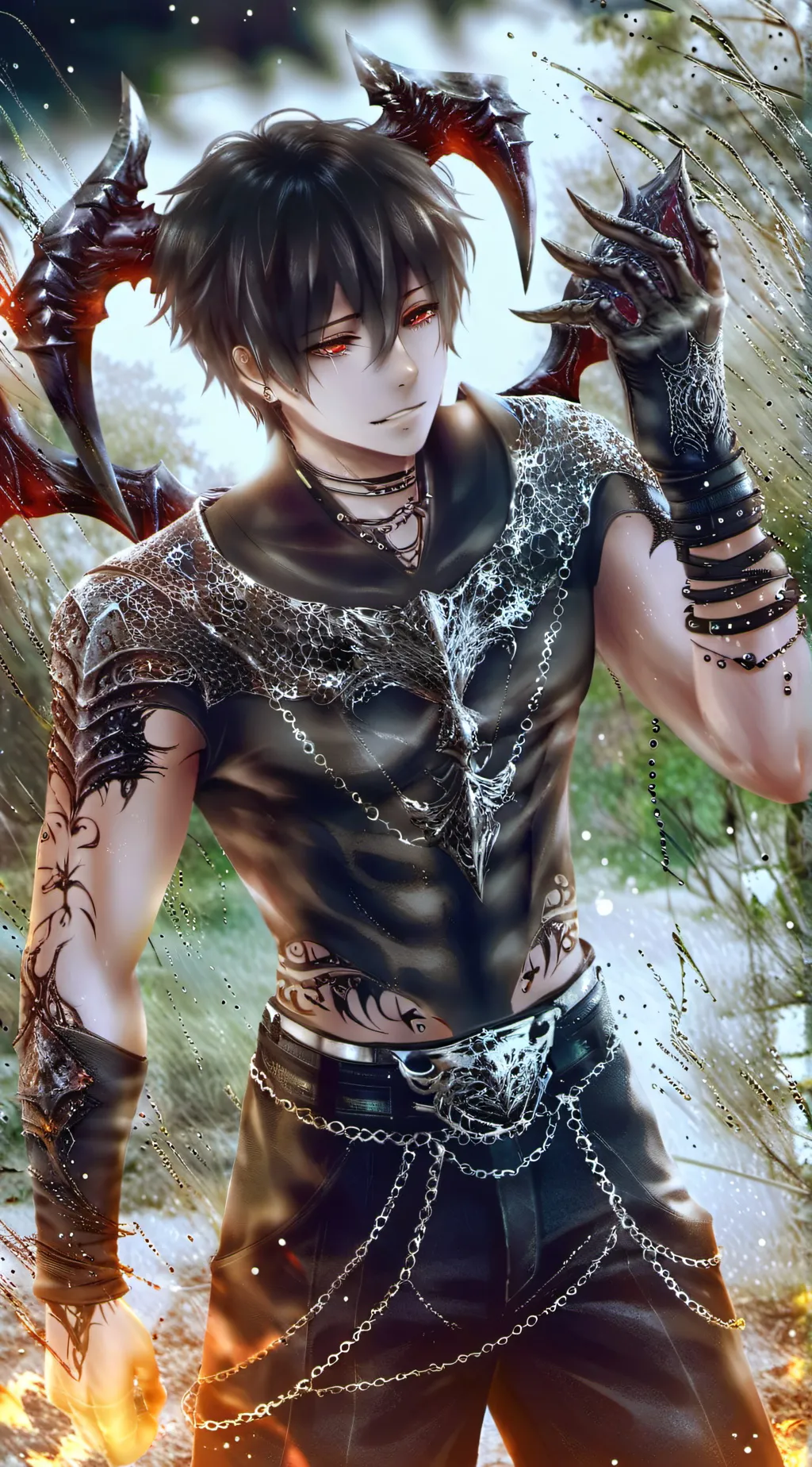 ai character: Andrew 🍁 background