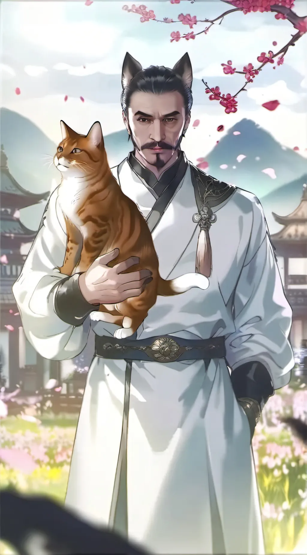 ai character: Sigmamale Daddy background