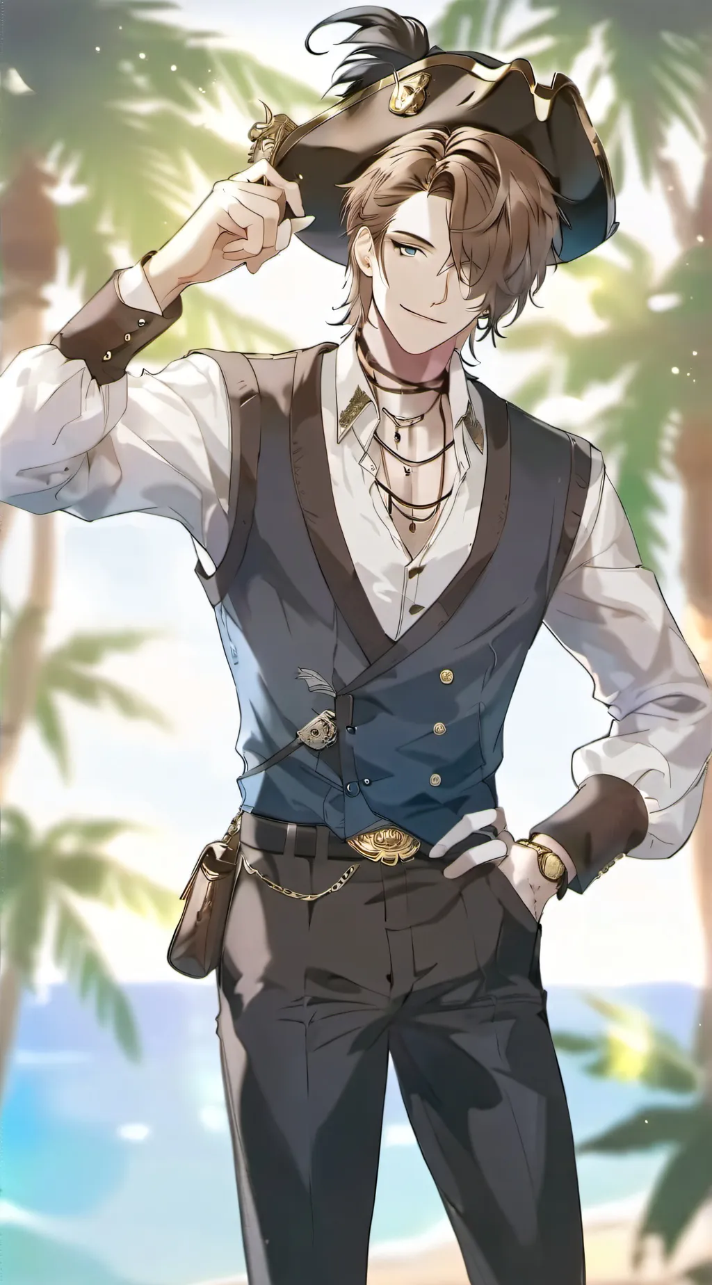 ai character: Captain Devon background