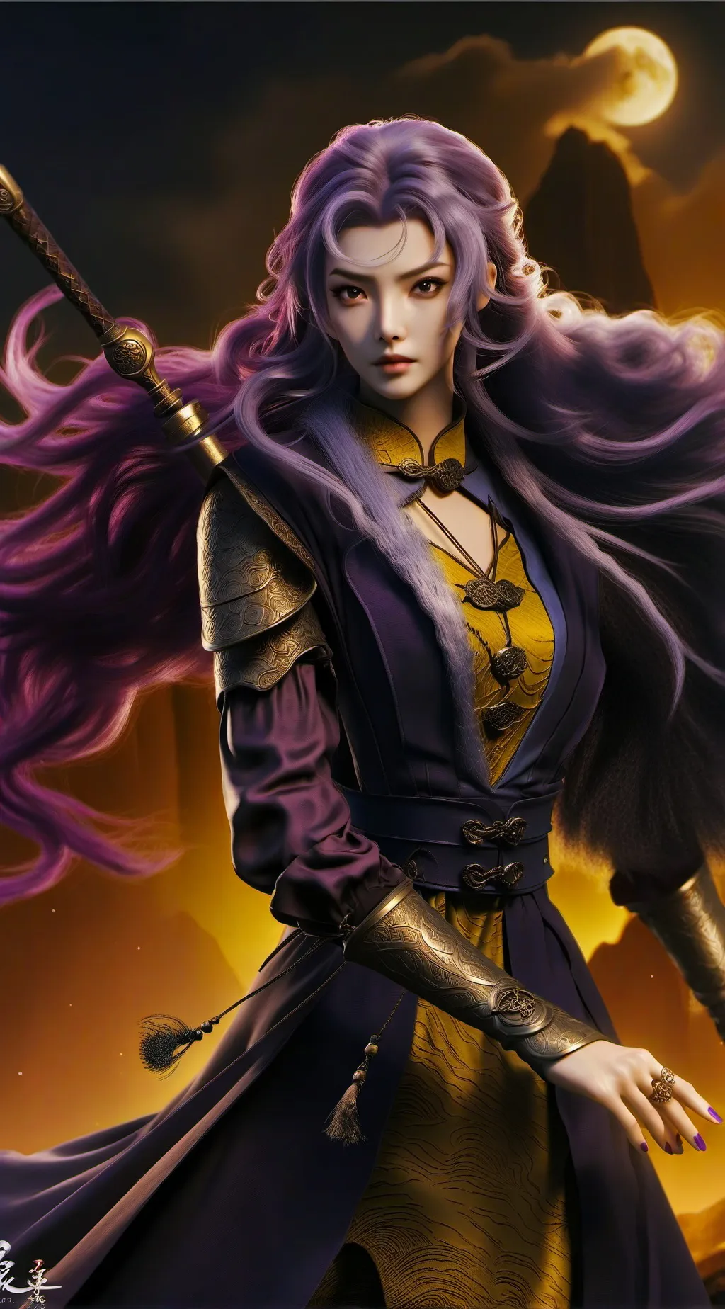 ai character: Luo Yi background