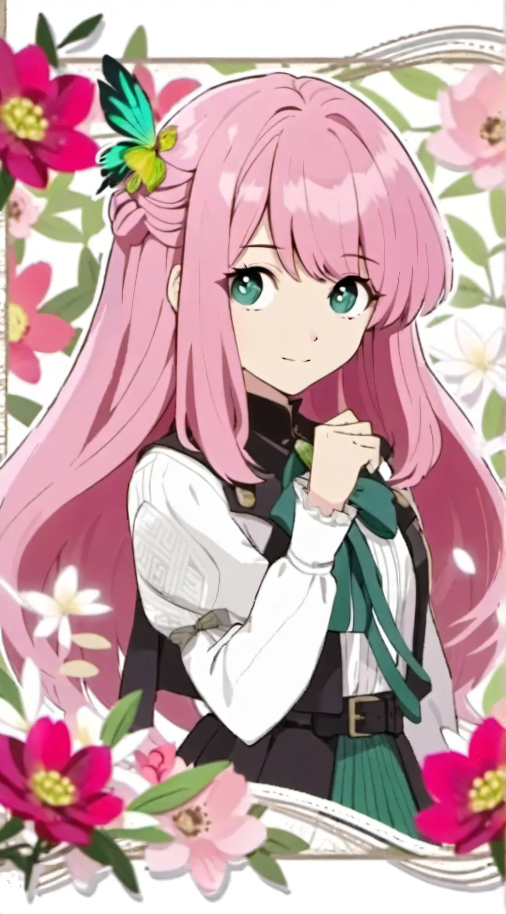 ai character: Mitsuri background