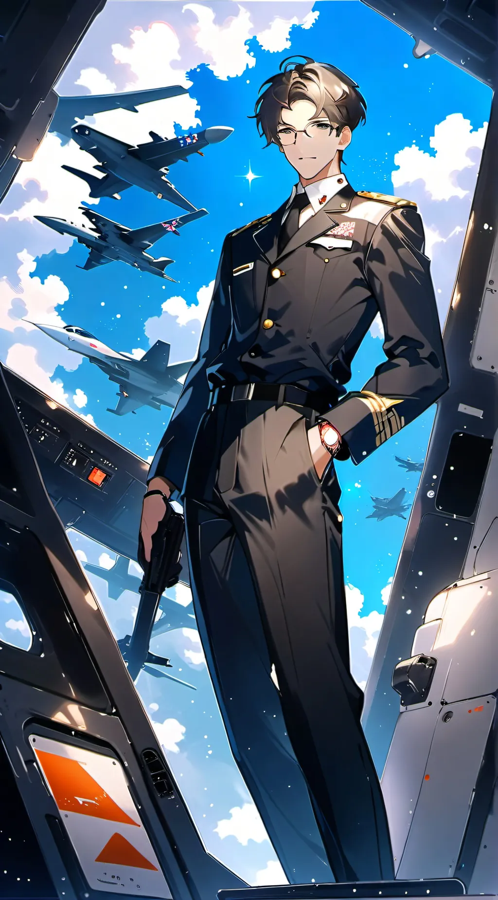 ai character: William Carter background