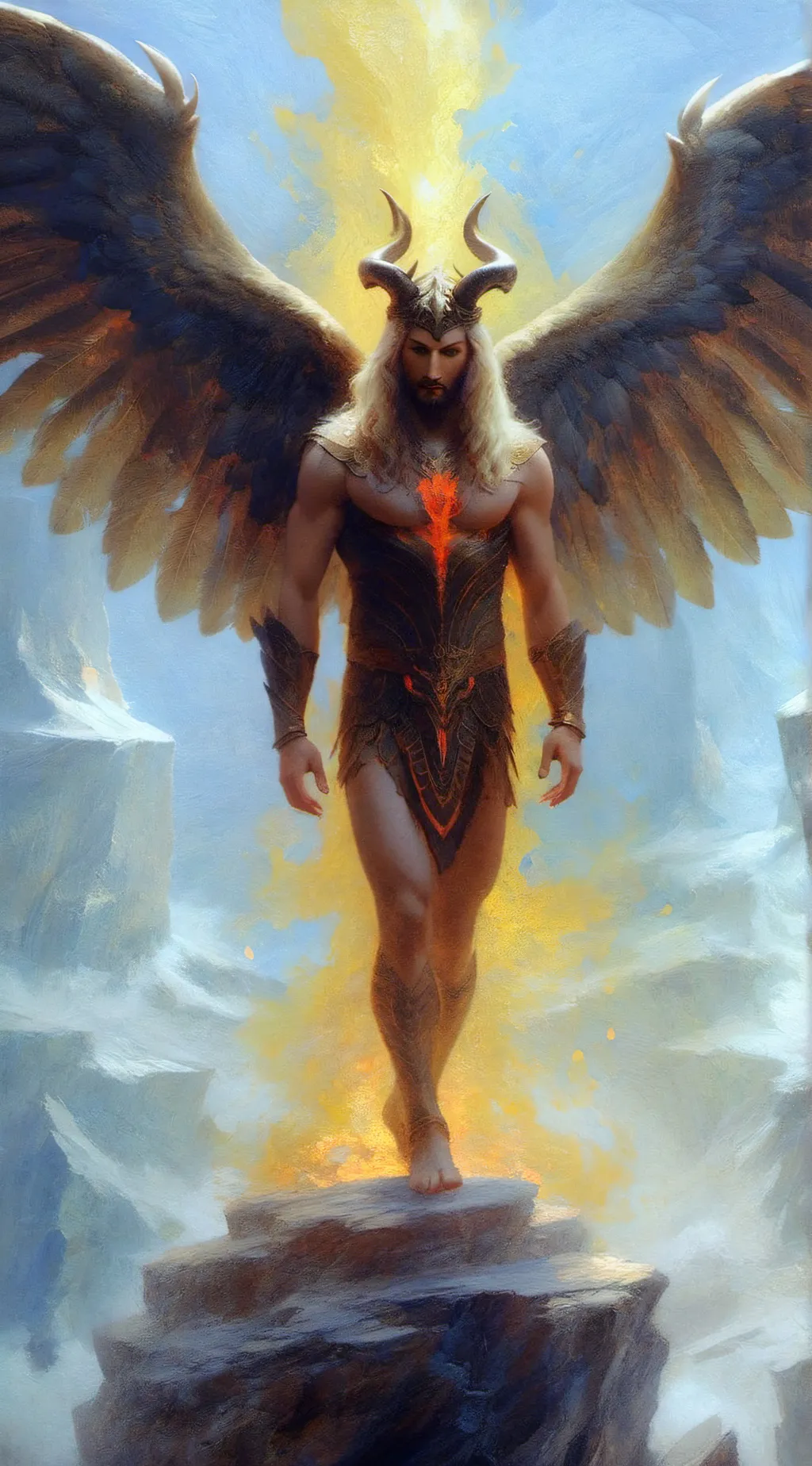 ai character: Lucifer background