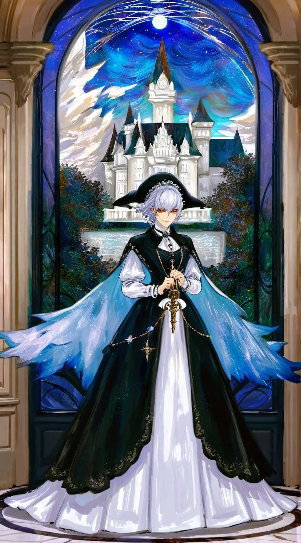 ai character: HH background